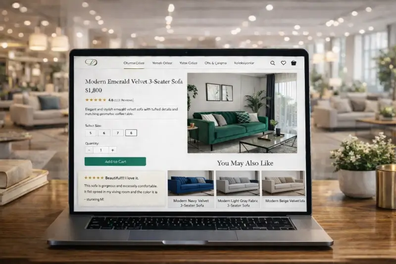 mobilya shopify eticaret temasi Shopify Development Partner Pratikis.com