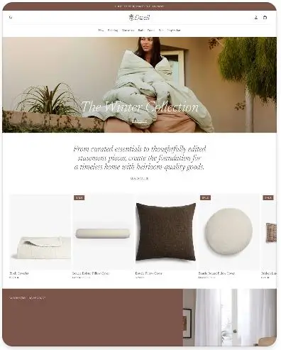 shopify dwell theme free shopify